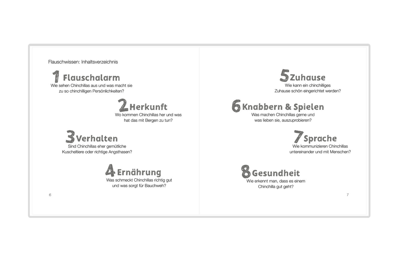 Chinchidorf-Buch-Flauschwissen-ueber-Chinchillas-Franziska-Barnert-Buch-Inhaltsverzeichnis